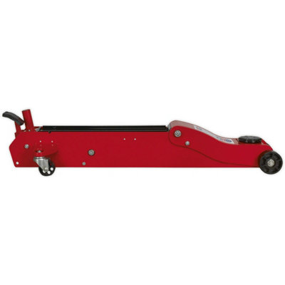 European Style Trolley Jack - 5 Tonne Capacity - 583mm Max Height - Foot Pedal