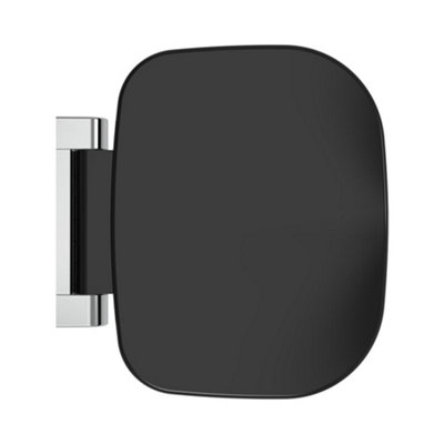Euroshowers Foldable Wall Mounted Shower Seat - Black - 3