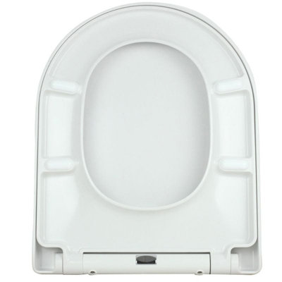 Euroshowers Middle D STYLE Toilet Seat 366x449mm