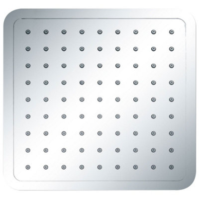 Euroshowers Overhead Square Shower Head 200mm - 3