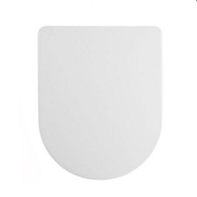 Euroshowers Standard D Shape Soft Close Quick Release Toilet Seat