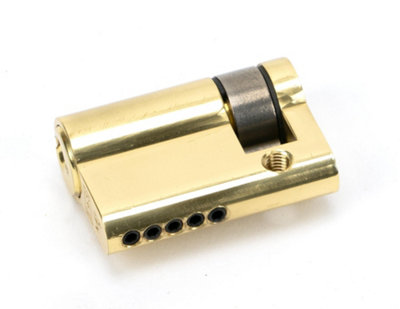 Eurospec Polished Brass Euro Single Cylinder 45Mm - Ka (CYB74145PB)