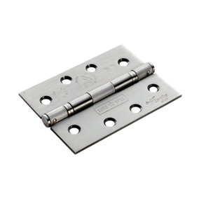 Eurospec Satin Stainless Steel Enduro Grade 13 Slim Knuckle Hinge  (SCH14325/13SSS)