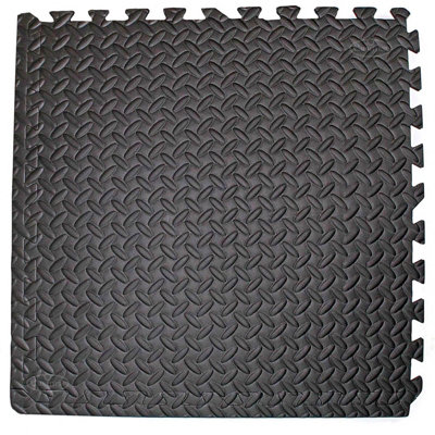 EVA 20mm Shock Absorbing Protective Gym Floor Mats/Tiles - 3