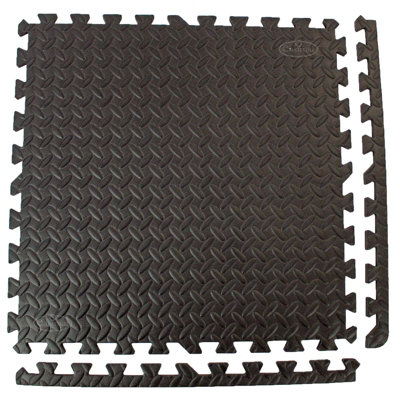 EVA 20mm Shock Absorbing Protective Gym Floor Mats/Tiles - 6