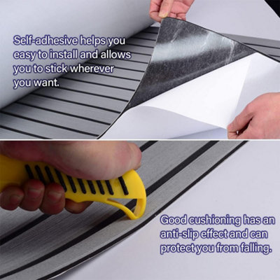 Boat Floor Sell EVA Foam Faux Teak Boat Decking Sheet Ing Mat Faux Teak Decking Self A I2745033 Boat Seats