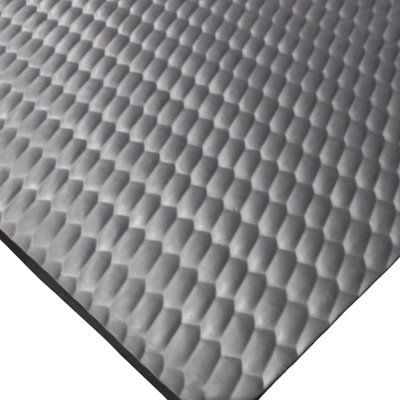 EVA Horse Stable Floor Mat - Black - 24mm - 6ft x 4ft - 4 Pack