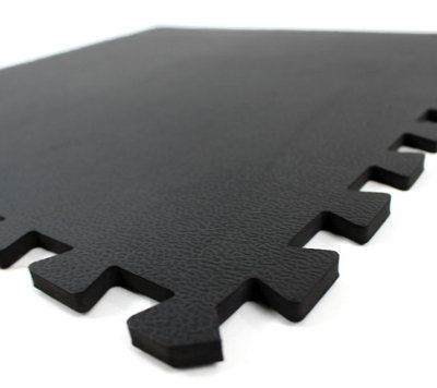 EVA Industrial Grey Mats Interlocking for Garage Gym Firm Foam Tiles