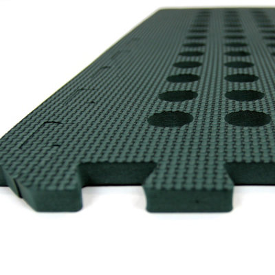 EVA Playground Floor Mats/Tiles for Gym Garden Anti-Fatigue Swing Slide Safety Green - 4