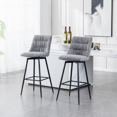 Grey bar stools discount b&q