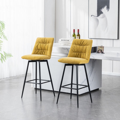 Stool with padded online seat