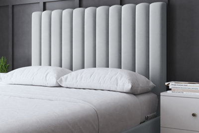 Evangeline Upholstered Panel Bed - 5 Colours Available
