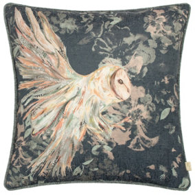 Evans Lichfield Avebury Owl Piped Feather Filled Cushion