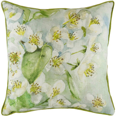 Evans Lichfield Blossoms Pear Printed Cushion Cover