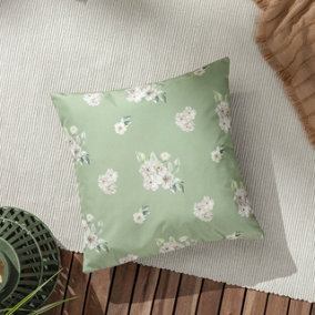 Evans Lichfield Canina Rectangular Floral Polyester Filled Outdoor Cushion