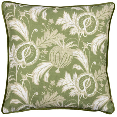 Evans Lichfield Chatsworth Heirloom Piped Polyester Filled Cushion