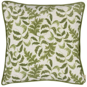 Evans Lichfield Chatsworth Topiary Piped Cushion Cover