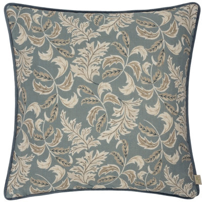 Evans Lichfield Chatsworth Topiary Piped Feather Filled Cushion