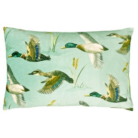 Evans Lichfield Country Duck Pond Rectangular Cushion Cover