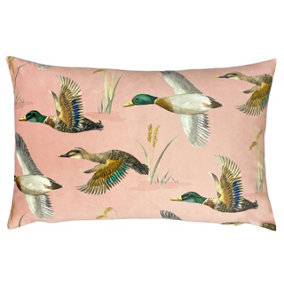 Evans Lichfield Country Duck Pond Rectangular Polyester Filled Cushion
