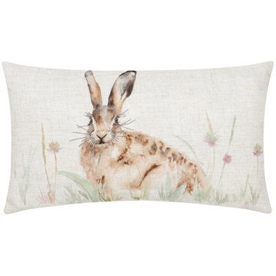furn. Evans Lichfield Sunningdale Polyester Filled Cushions (Twin Pack), Polyester, Olive