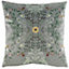 Evans Lichfield Eden Mirror Floral Polyester Filled Cushion