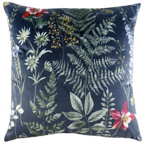 Evans Lichfield Eden Trail Hand-Painted Printed Floral Polyester Filled Cushion