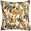 Evans Lichfield Forest Fawn Repeat Printed Feather Filled Cushion
