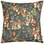 Evans Lichfield Forest Hare Repeat Printed Feather Filled Cushion