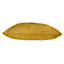 Evans Lichfield Gold Bee Rectangular Velvet Feather Filled Cushion