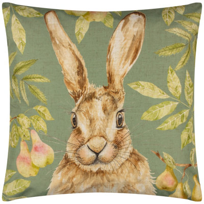 Evans Lichfield Grove Hare UV & Water Resistant Outdoor Polyester Filled Cushion