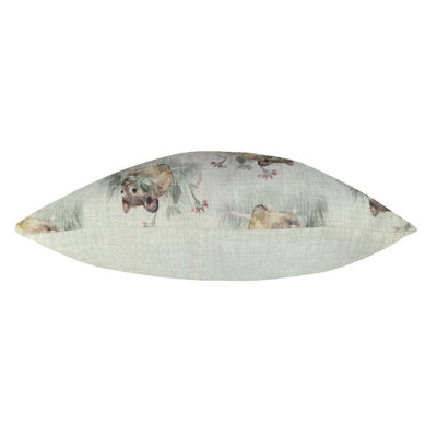 Evans Lichfield Hedgerow Mice Repeat Polyester Filled Cushion