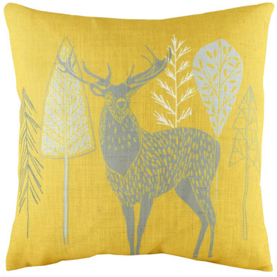 Evans Lichfield Hulder Stag Polyester Filled Cushion