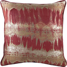 Evans Lichfield Inca Jacquard Piped Feather Filled Cushion