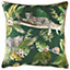 Evans Lichfield Jungle Leopard Printed Piped Polyester Filled Cushion