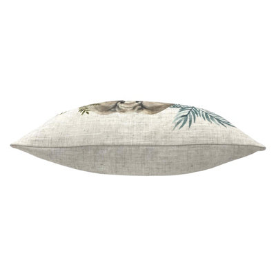 Evans Lichfield Kenya Elephant Velvet Polyester Filled Cushion