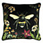 Evans Lichfield Midnight Garden Bee Polyester Filled Cushion