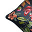 Evans Lichfield Midnight Garden Winter Floral Square Polyester Filled Cushion