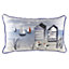 Evans Lichfield Nautical Beach Rectangular Polyester Filled Cushion
