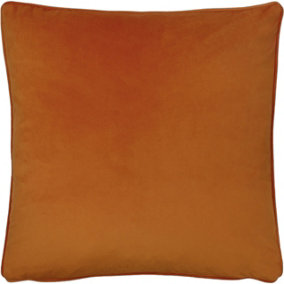 Evans Lichfield Opulence Soft Velvet Piped Polyester Filled Cushion