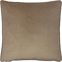 Evans Lichfield Opulence Velvet Piped Feather Filled Cushion