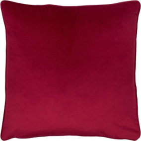 Evans Lichfield Opulence Velvet Piped Feather Filled Cushion