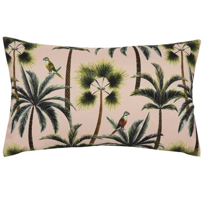 Evans Lichfield Palms Printed UV & Water Resistant Outdoor Polyester Filled Cushion