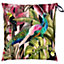 Evans Lichfield Toucan & Peacock Outdoor UV & Water Resistant Polyester Filled Floor Cushion