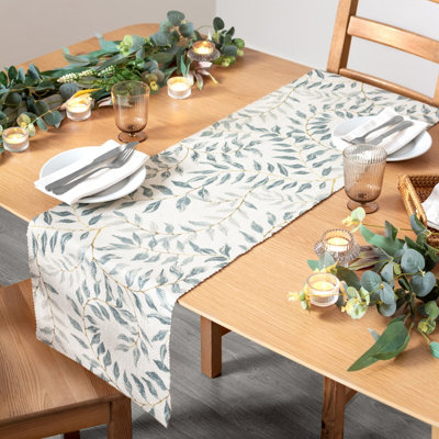 Evans Lichfield Vinea Indoor/Outdoor Table Runner DIY at B&Q