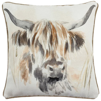 Evans Lichfield Hunter Jumping Hare Cushion Cover IT