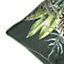 Evans Lichfield Zinara Tiger Rectangular Velvet Piped Feather Filled Cushion