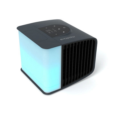 Evapolar evaSMART Portable Air Cooler, Quiet Desktop Fan, Air Purifier & Humidifier - Grey
