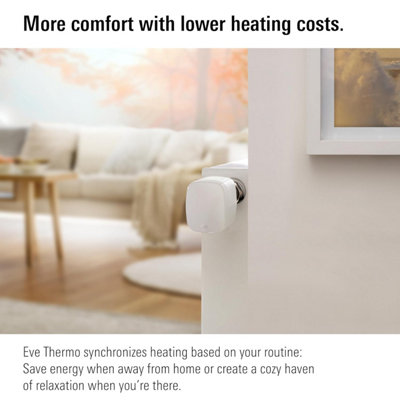 Eve Thermo (Matter): Smart Thermostat Radiator Valve for Apple Home ...
