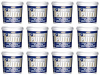 Everbuild 113 Plumbers Putty, Beige, 750 g (Pack of 12)